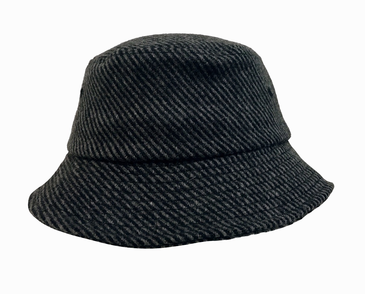 毛料斜紋漁夫帽